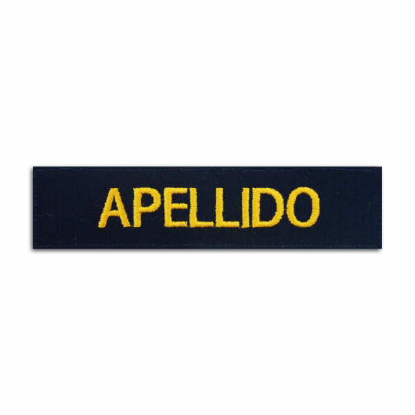 Apellido para Tenida de Armada