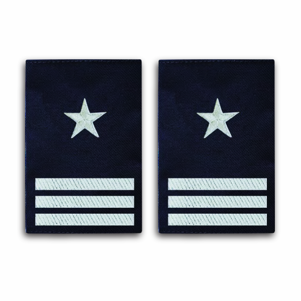 presilla gabardina azul capitan de bandada