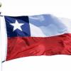 Bandera de Chile 1,70 x 2,55 mts