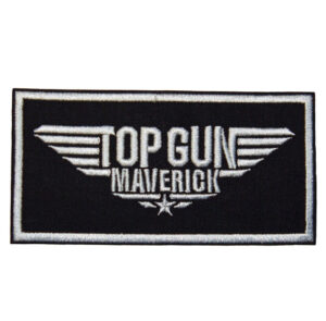 Parche Bordado Top Gun Para Planchar O Coser - Motivo Fuerza Aérea EE.UU. - Tela De Calidad