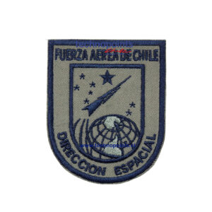 Parche Dirección Espacial Gris Verdoso C/Velcro